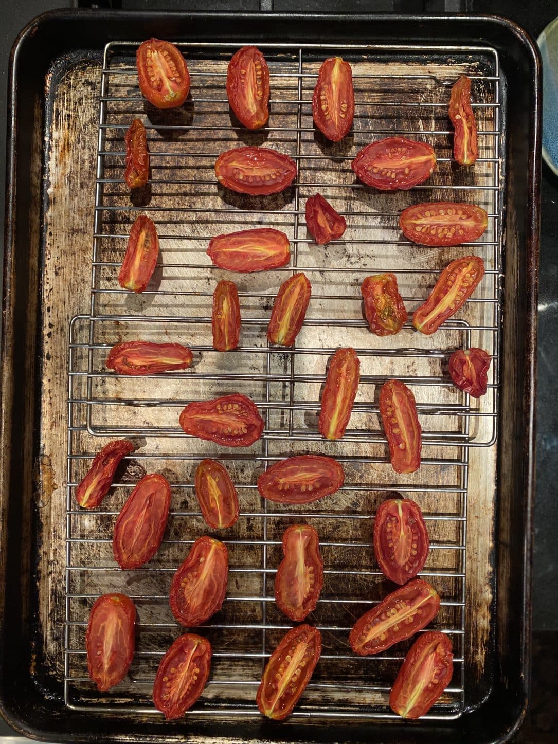 oven dried tomatoes